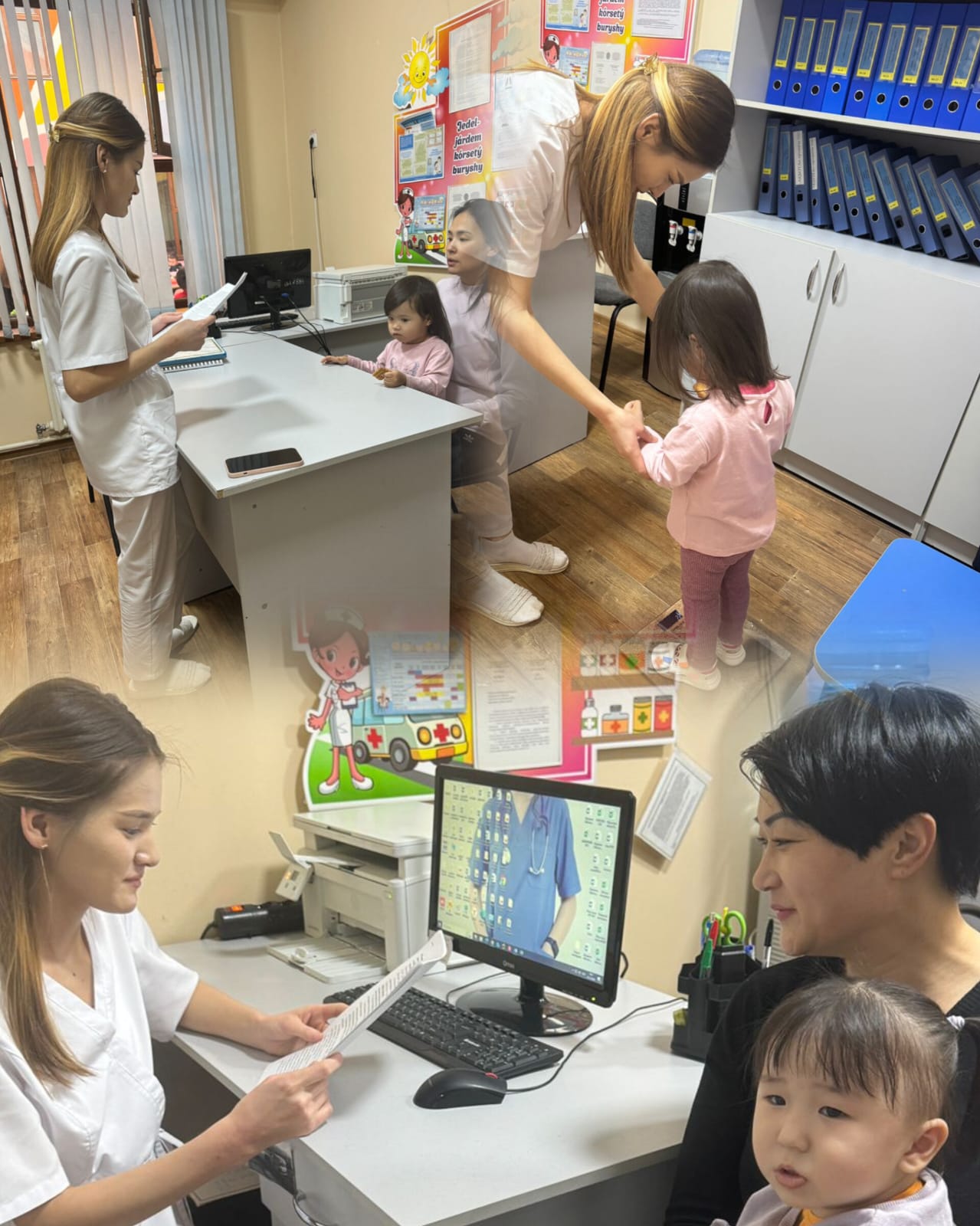 Медбикенің баланың денсаулығы жөнінде ата-аналарға кеңес беру сәті