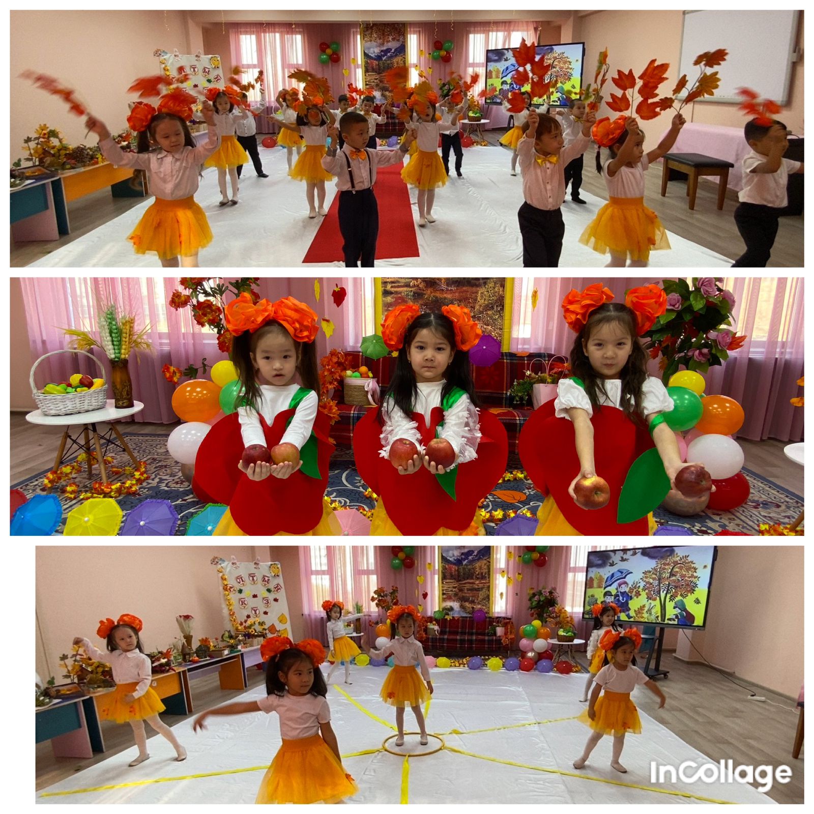 "Алтын күз" мерекелік ертеңгілік.  Мектепалды "Жұлдыз" тобы. тәрбиеші Жұматаева Қ.М.