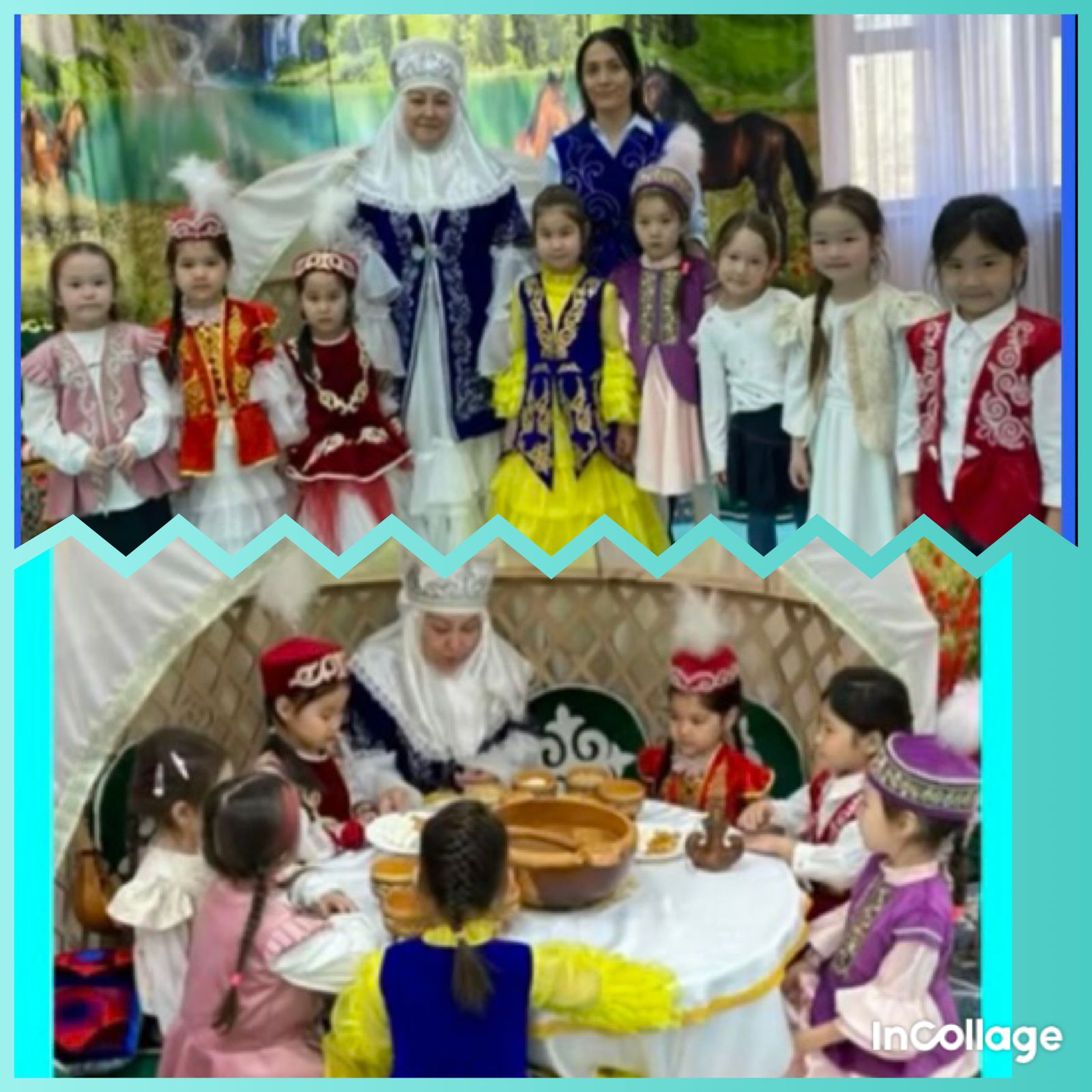 "Әз-наурыз" мерекесі.   мектеапалды "Жұлдыз" тобы